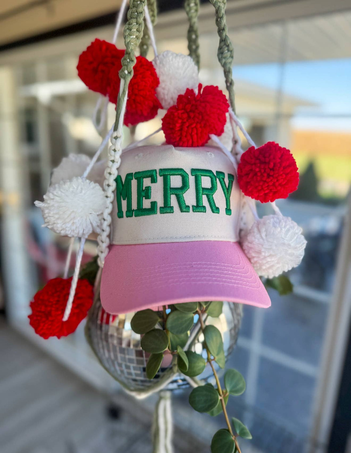 Merry Christmas Embroidered 3D Trucker Hat