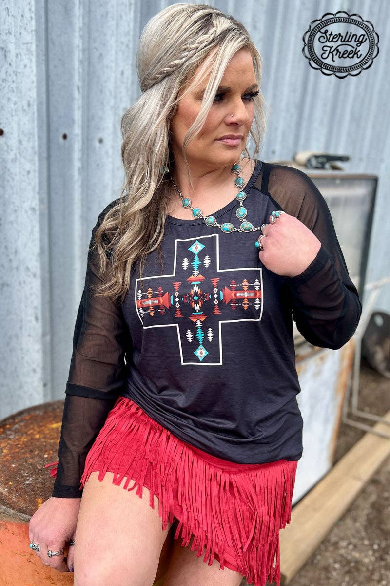 FORT WORTH FRINGE SKIRT RED