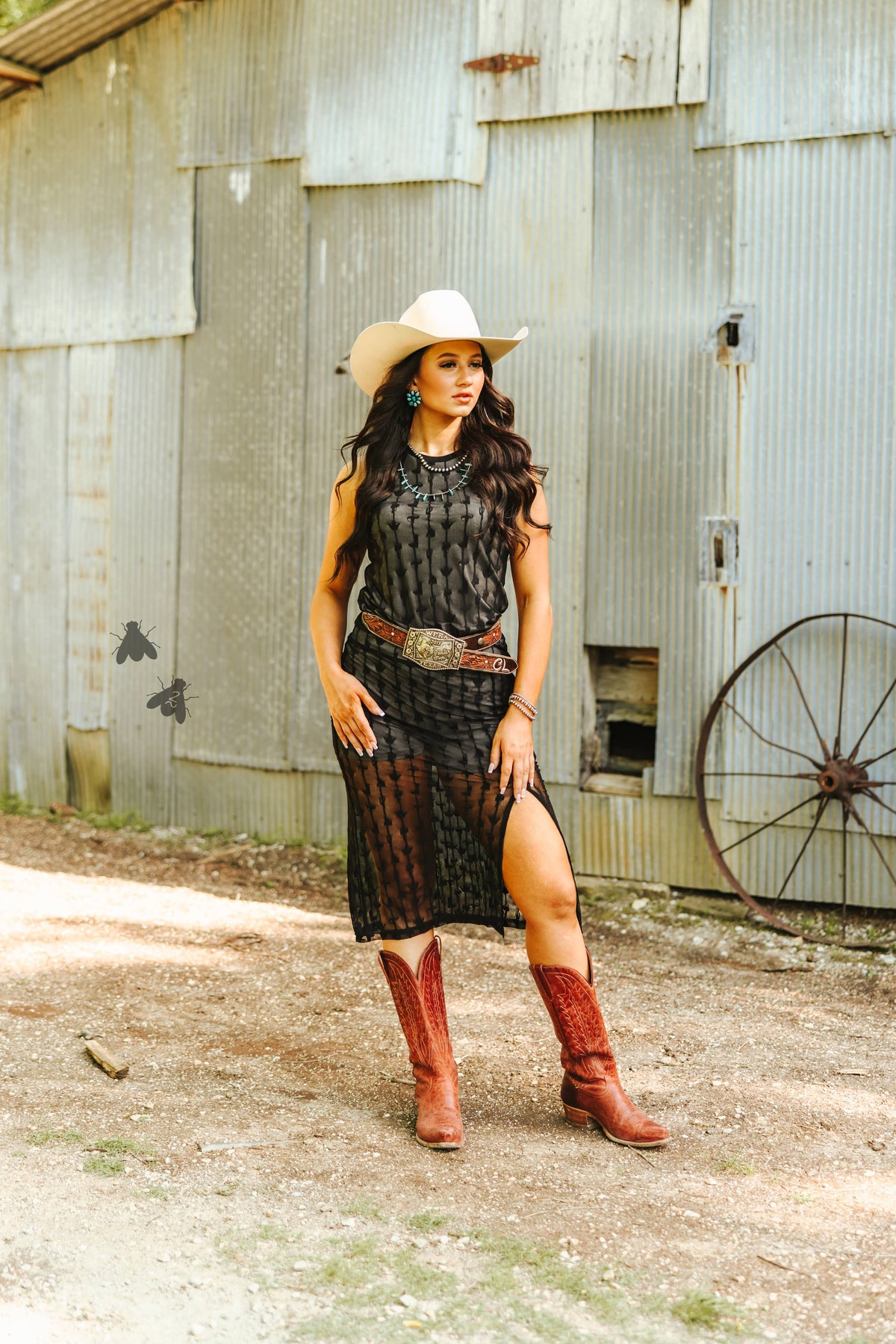 SOUTHERN DRAW SKIRT *MIDNIGHT